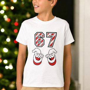 Jul Meme Sex Sju 67 6 7 Högtid T Shirt