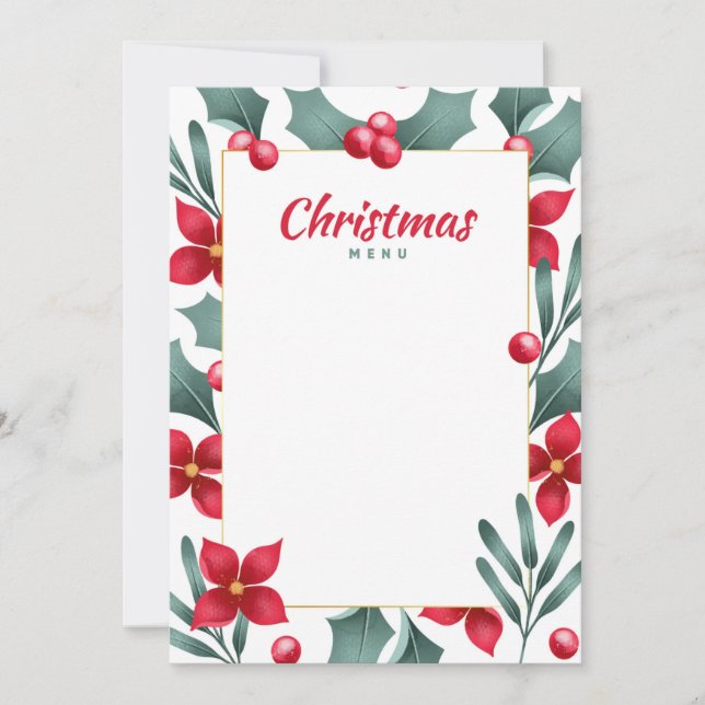 Jul Meny Kort (Framsida)