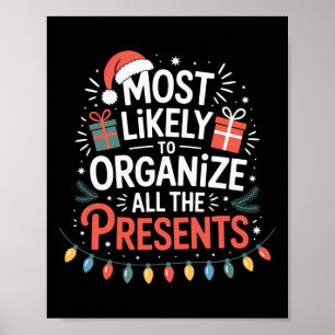 Jul mest sannolikt att organisera alla presenter poster