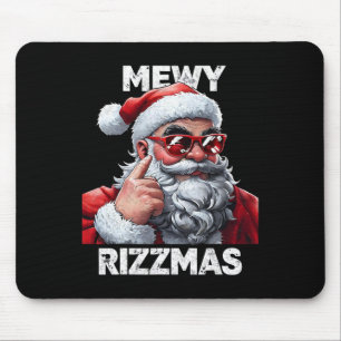 Jul Mewy Rizzjul Rolig Tomte Mewing Skämt Rizz Musmatta
