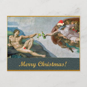 Jul Michelangelo Helg Vykort