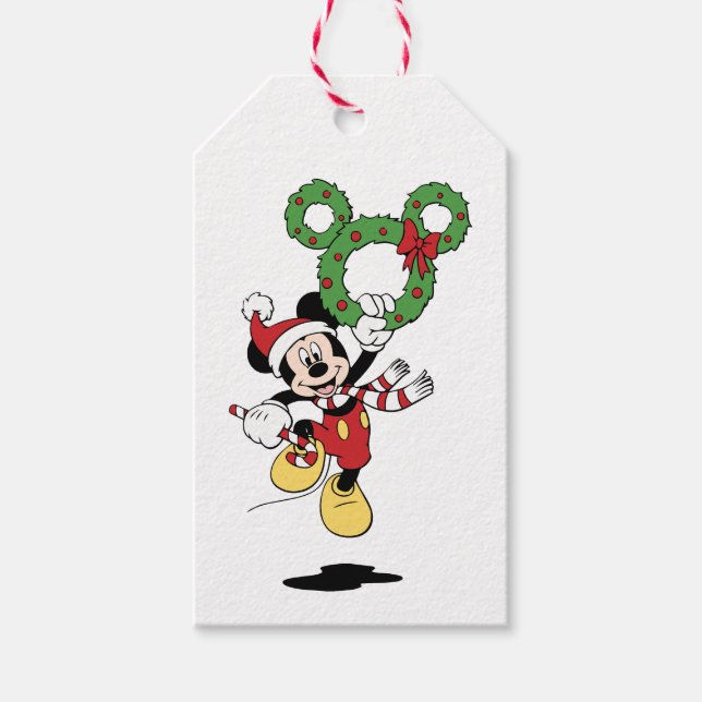 Jul Mickey Mouse presentkort Presentetikett (Framsidan)