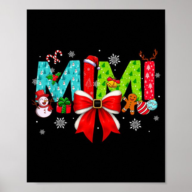 Jul Mimi Coquette Bow Mimi jul Poster (Framsidan)