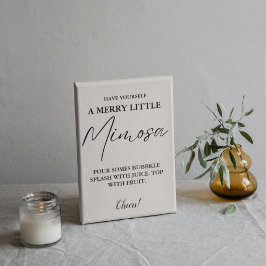 Jul Mimosa pub Möhippa Brunch Poster