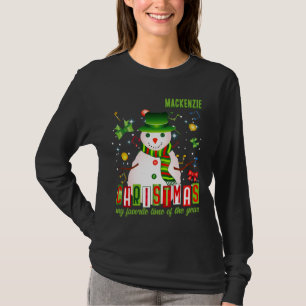 Jul Min favorittid med Snögubbe T Shirt