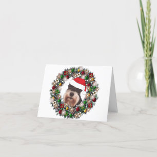 Jul - Miniature Schnauzer Helgkort