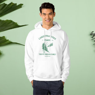 Jul Minimalistisk Högtid Hoodie