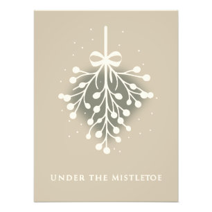 Jul Mistletoe Fototryck