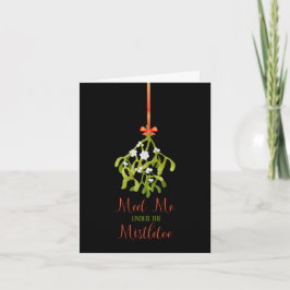 Jul Mistletoe Helgkort
