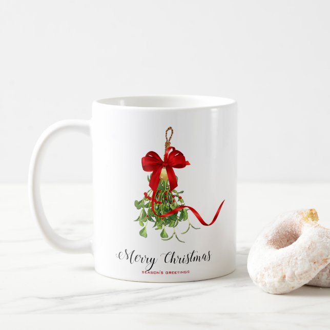 Jul Mistletoe Kaffemugg (Med munk)