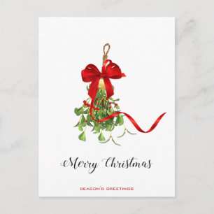 Jul Mistletoe Vykort