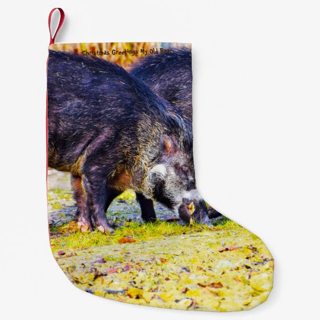 Jul - mitt gamla gobbler liten julstrumpa (Framsidan)