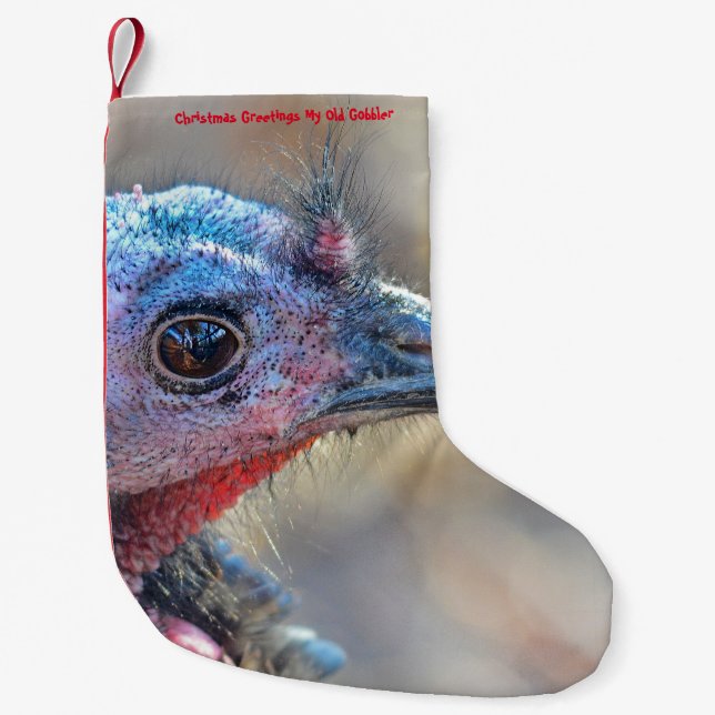 Jul - mitt gamla gobbler liten julstrumpa (Framsidan)