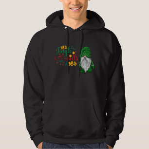 Jul Mittens Gnome Cute Helgdag par Merry Hoodie