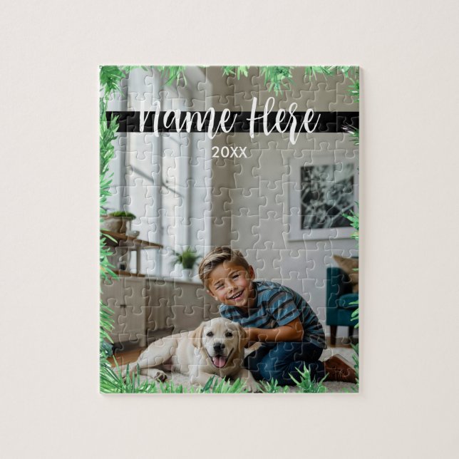 Jul - Modern Pet Photo Pussel (Vertikal)