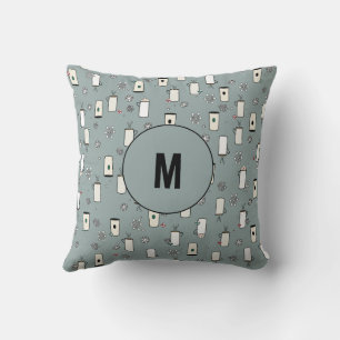 Jul Monogram Pillow Kudde