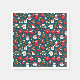 Jul Mönster 4 - Pappersservett