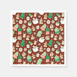 Jul Mönster 7 - Pappra blöjor Pappersservett