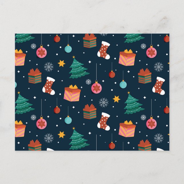 Jul Mönster 96 Vykort (Framsida)