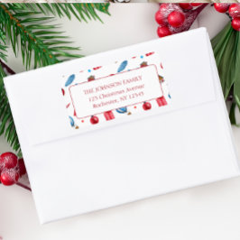 Jul Mönster Adressetikett