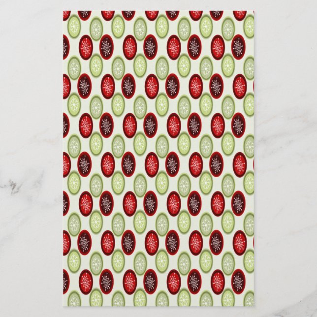 Jul Mönster Brevpapper (Framsida)