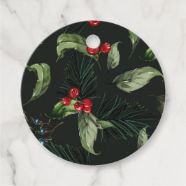 Jul Mönster Gåvor Etiketter