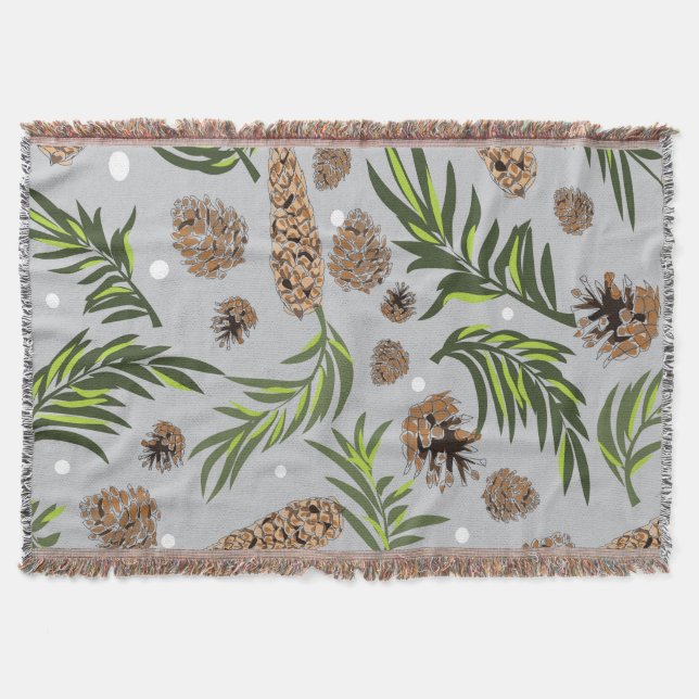 Jul Mönster, Gräs Snö 10 Filt (Framsidan)