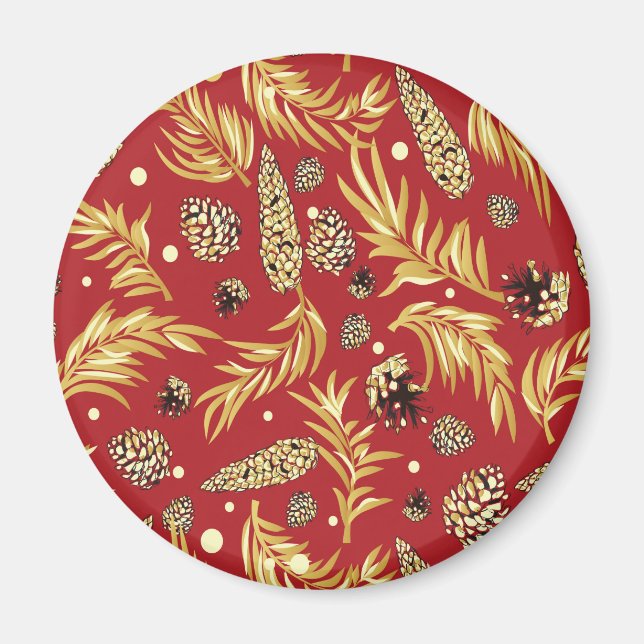 Jul Mönster, Gräs Snö 3 Magnet (Framsidan)