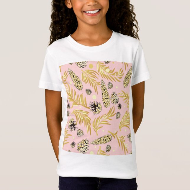 Jul Mönster, Gräs Snö 4 T Shirt (Framsida)