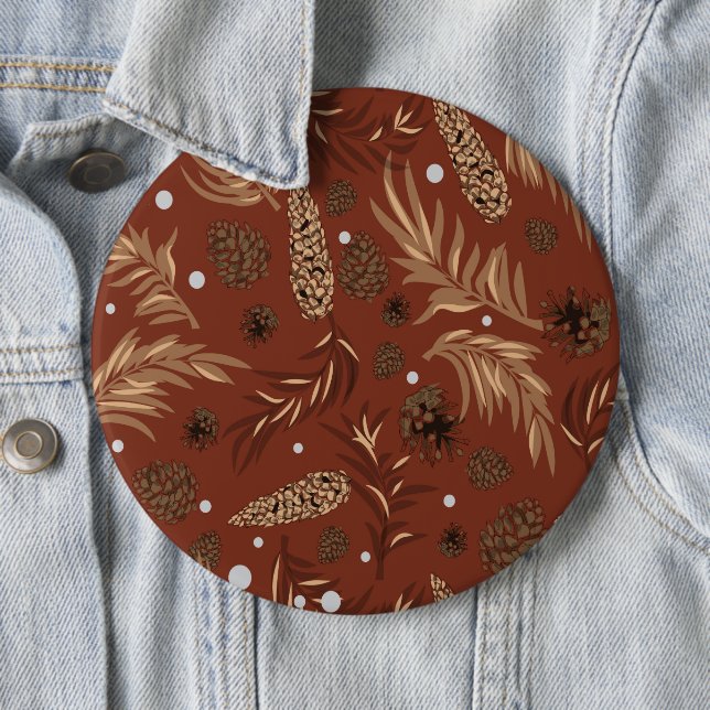 Jul Mönster, Gräs Snö 8 Knapp (In Situ)