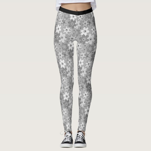 Jul mönster leggings (Framsida)