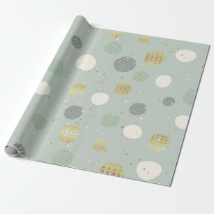Jul Mönster Pastel Abstrakt jul Boll Presentpapper