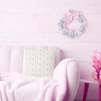 Jul Mönster Rosa Pudel Silhouette Cushion Kudde
