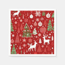 Jul mönster snögubbe, Santa träd grått-dekalor