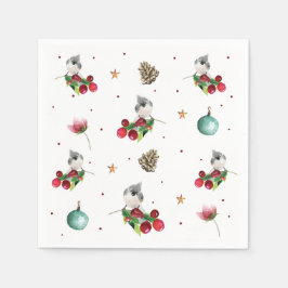 Jul Mönster Winter Bird Pappersservett