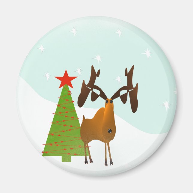 Jul Moose Magnet (Framsidan)