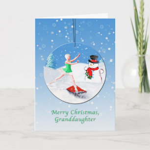 Jul, mordotter, Ballet Dancer, Snö Helgkort