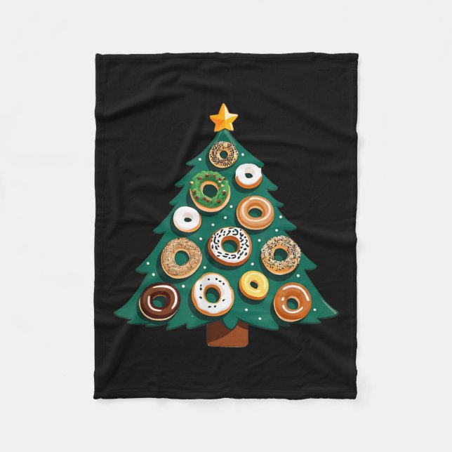 Jul Morgon Frukost Wienerbröd Och Bageri Butik Uni Fleecefilt (Framsidan)