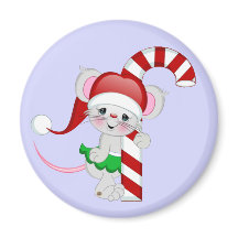Jul Mouse Candy cane
