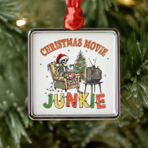 Jul Movie Junkie Julgransprydnad Metall