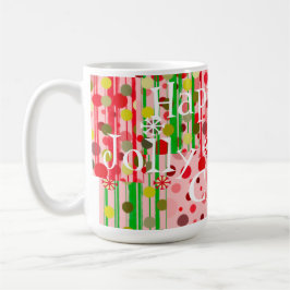 Jul mugg - Jolly Lycklig Helgdag Cheers