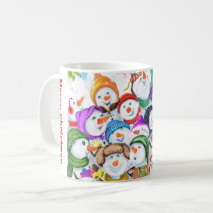 Jul Mugg Lycklig Snowmans Gift