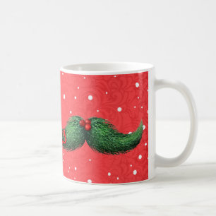 Jul Mugg med Mustache och God jul