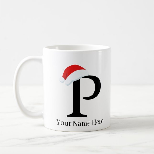 Jul Mugg "P" Initial (Vänster)
