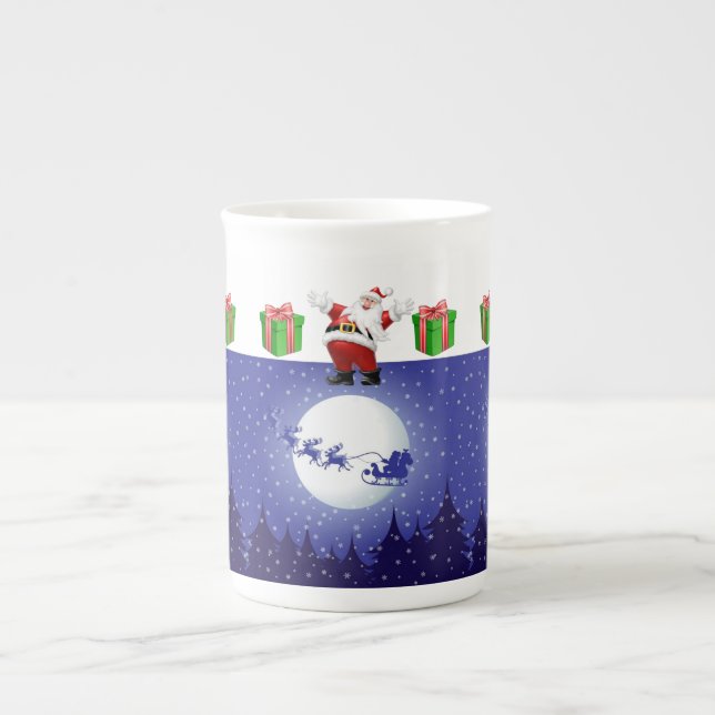 Jul Mugg Santa Benporslin Mugg (Framsidan)