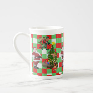 Jul Mugg, Santa, God jul Benporslin Mugg