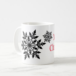 Jul Mugg-Snöflingor Kaffemugg