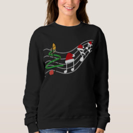Jul Musik noter Santa Hat Treble Clef T Shirt
