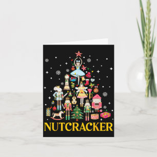 Jul Näckracker Squad Balett Dans Kvinnor Barn Kort