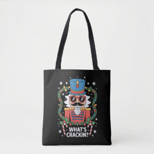Jul Näckracker Vad Spricker Roligt Xmas Tygkasse